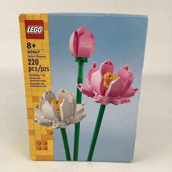 Lego Other - Lego Lotus Flower Building Set 40647 Creator Botanical Collection Sealed 2023